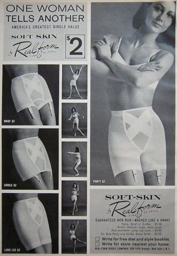 Silf Skin Panty Girdles, 1950s